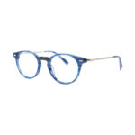 Franklin Timeless Eyeglass Frames - Antique Silver w Blue 2022